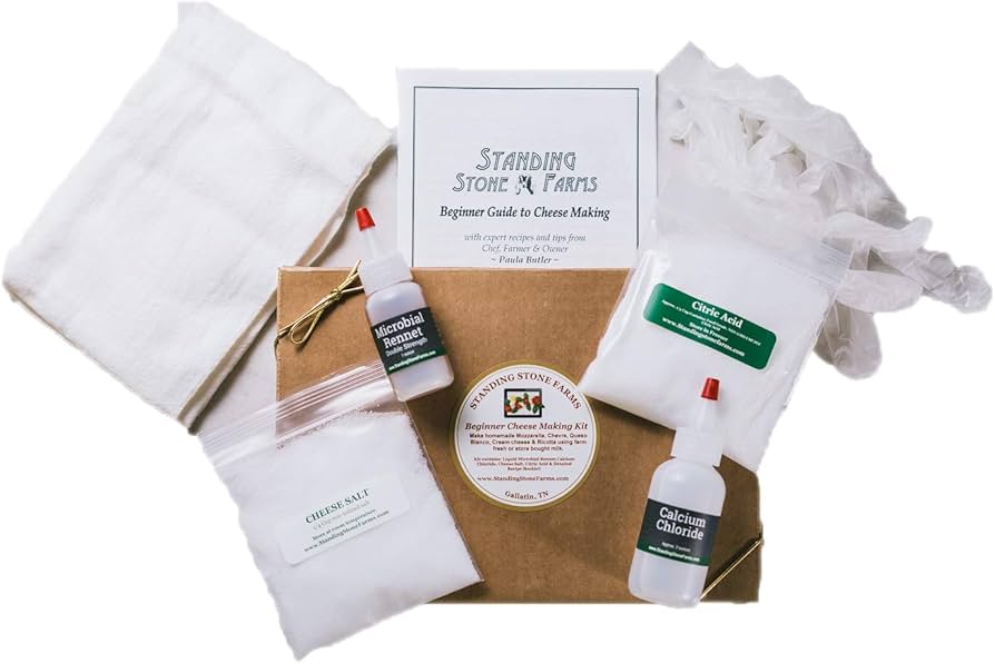Standing Stone Farms Mozzarella & Ricotta Cheese Making Kit