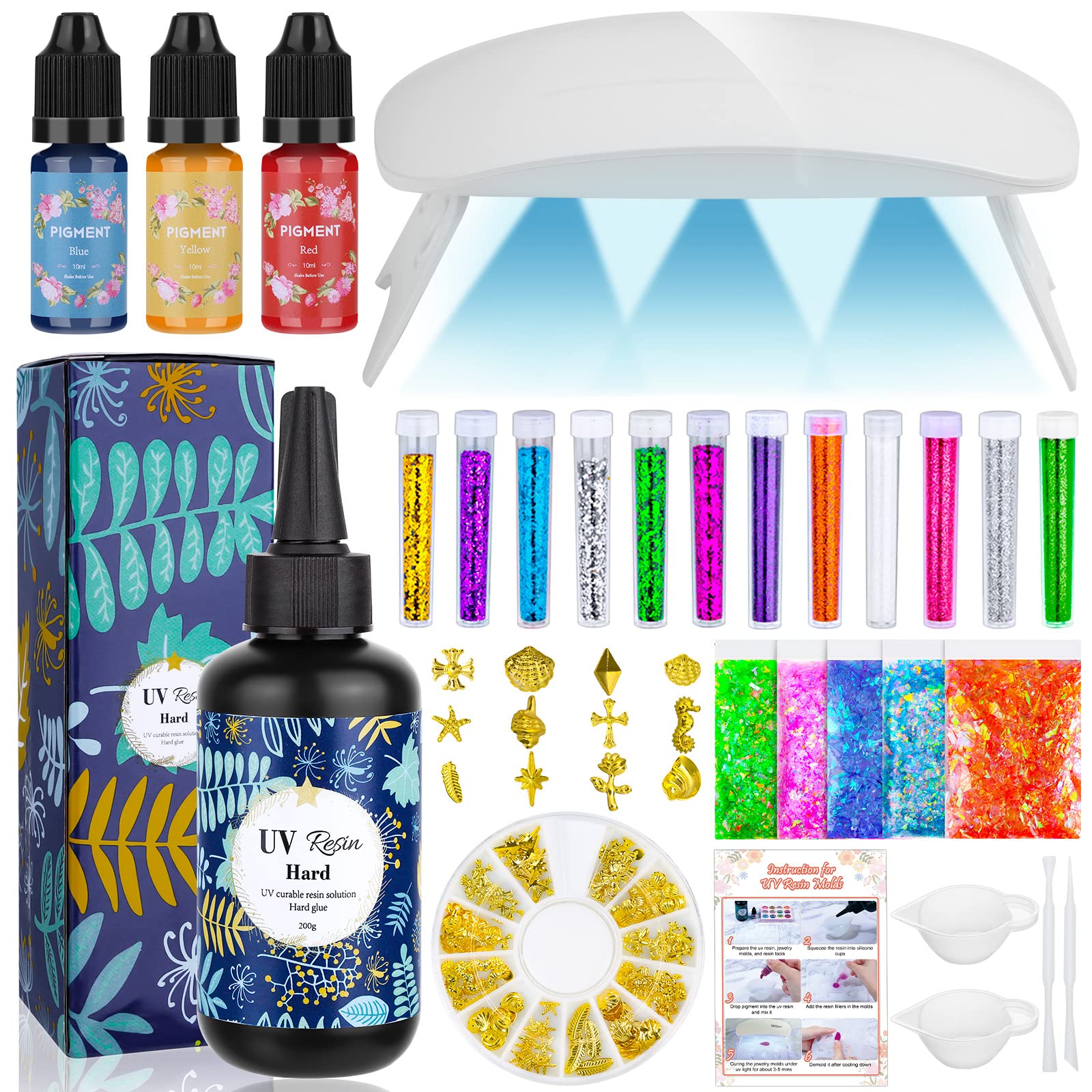 SunUV UV Resin Kit for Jewelry
