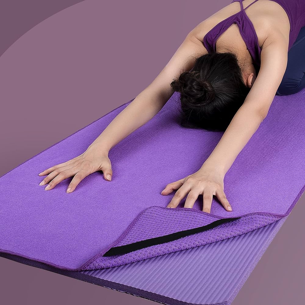 Supa Mat Microfiber Hot Yoga Mat 72-inch