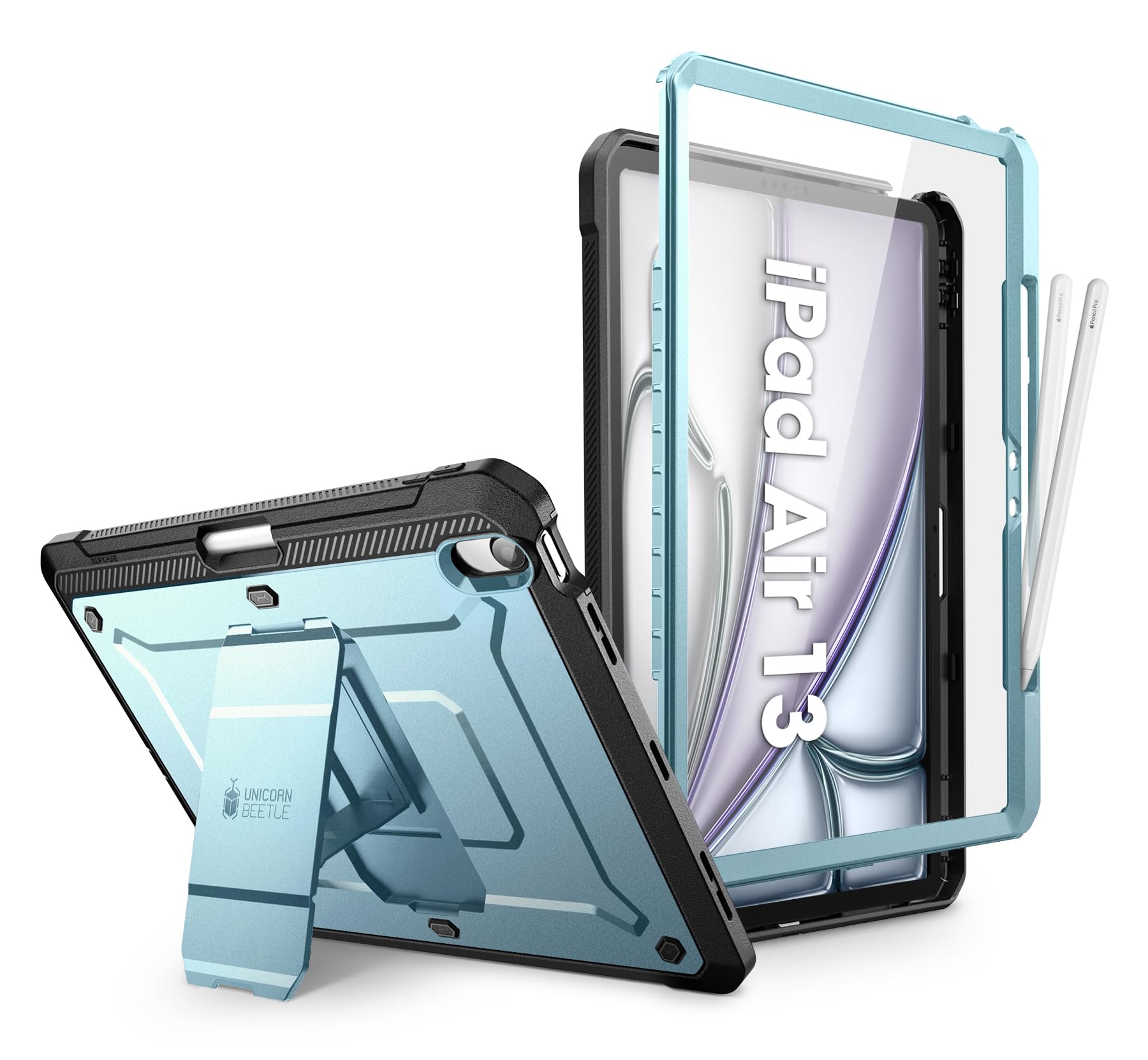 SUPCASE Unicorn Beetle Pro Series Case for iPad Air (with Pencil Holder)