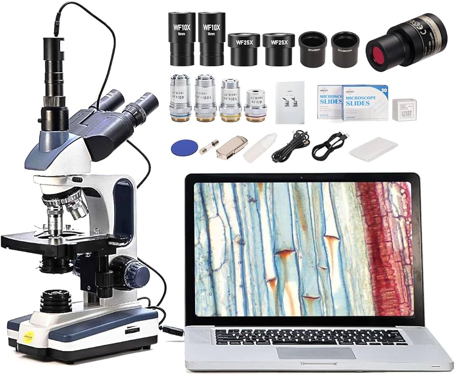Swift SW350T Trinocular Compound Microscope