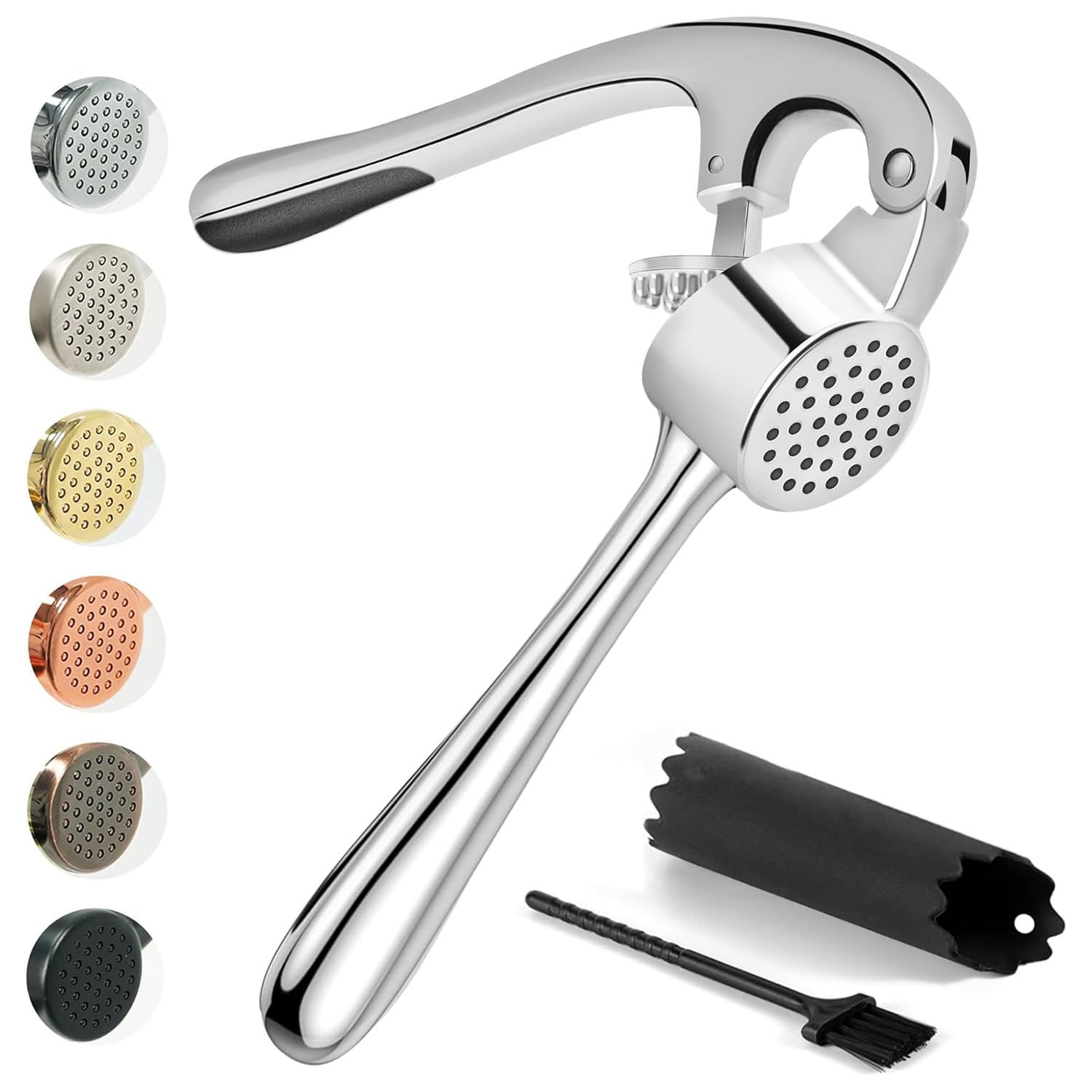 Talismus Garlic Press with Silicone Sleeve