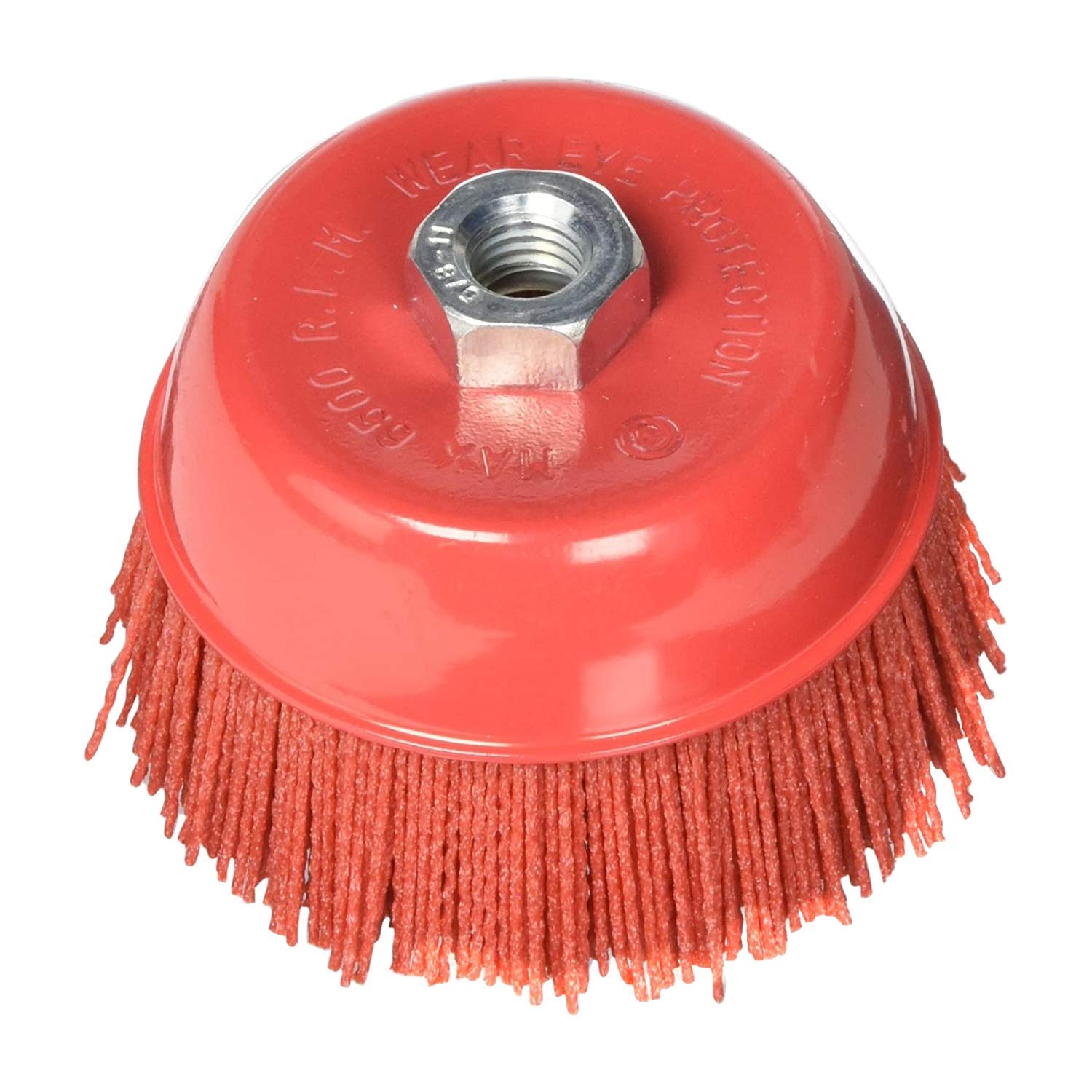 Tanis Brush Nylon Wheel Brush 6in 180 Grit