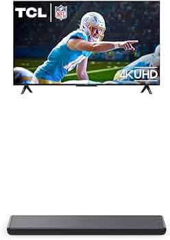 TCL 43-inch S5 Series 4K UHD Smart Roku TV (43S551G, 2026 Model)