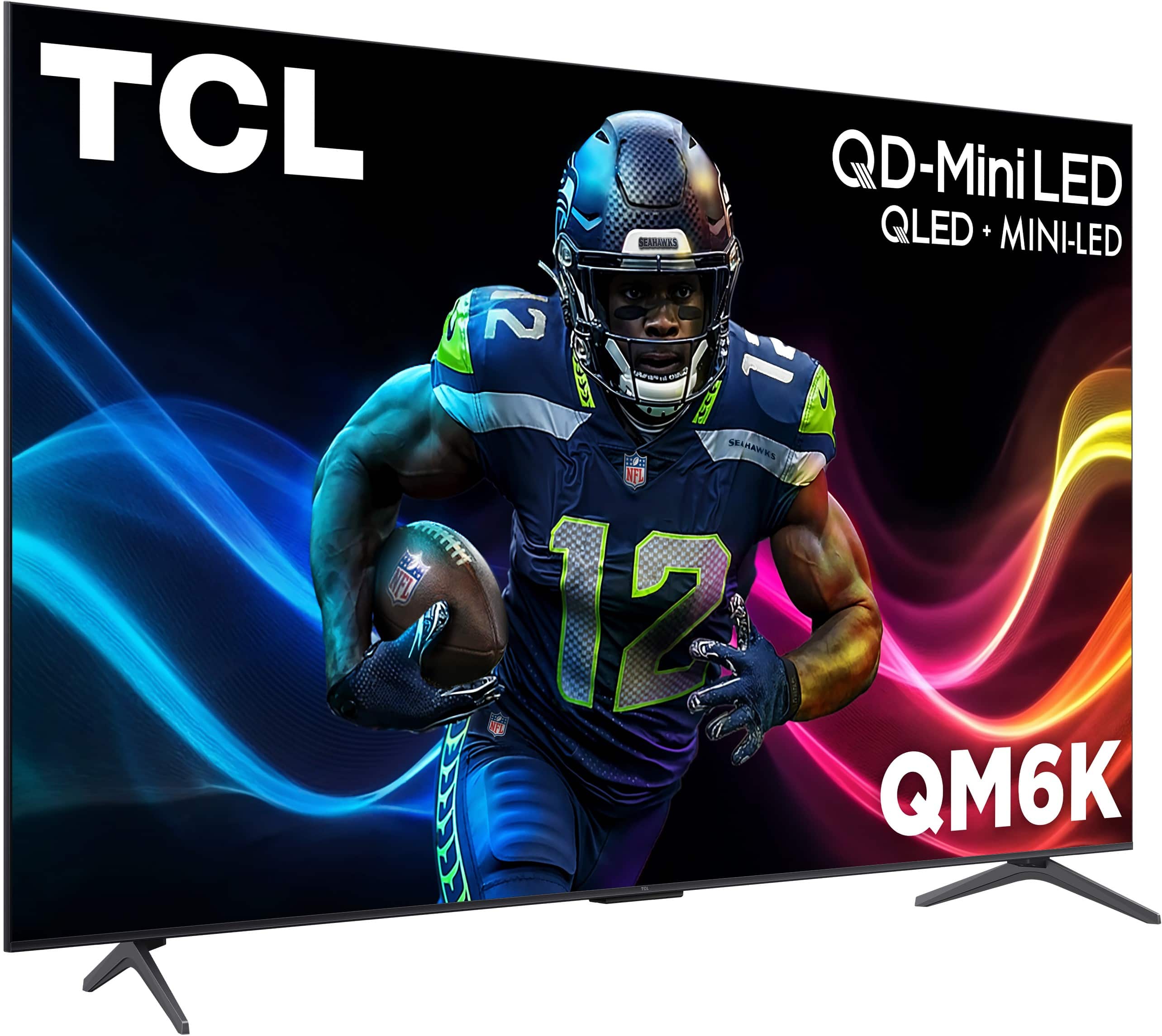 TCL 55-Inch Class QM6K QLED 4K UHD Smart Google TV 55QM6K (2026 Model)