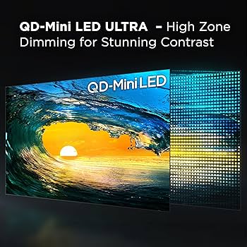 TCL 65-Inch QM851G QLED Mini-LED 4K UHD Smart Google TV (2024)