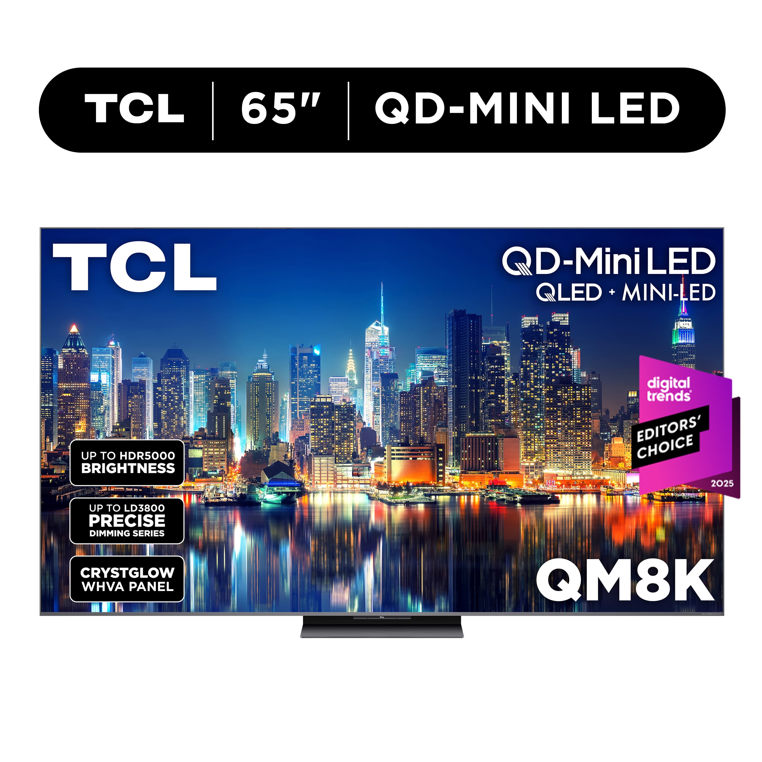 TCL 65-inch QM8K QD-Mini LED QLED 4K TV (2026)