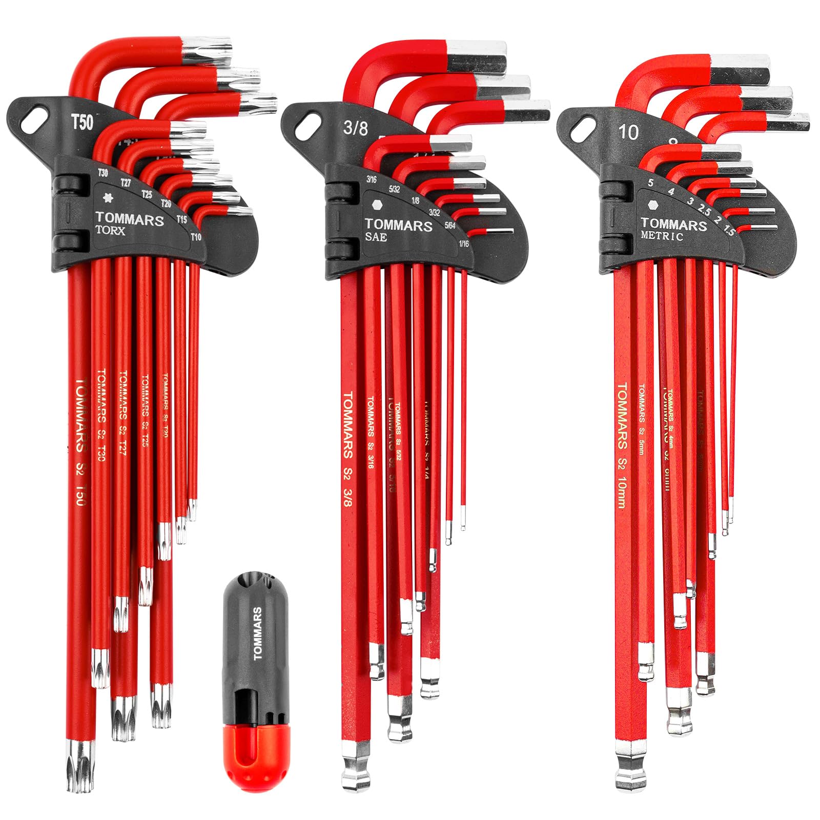 Tectonic Magnetic Hex Key Allen Wrench Set