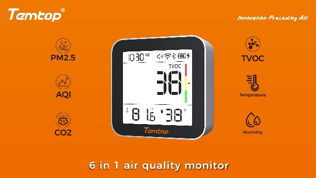Temtop M10 Air Quality Monitor
