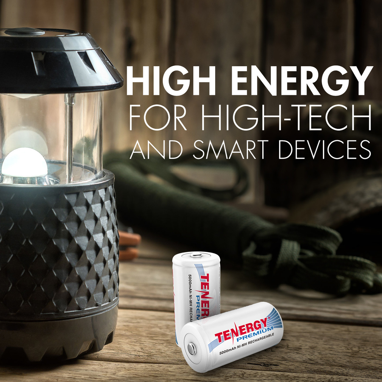 Tenergy 6V 5000mAh NiMH Lantern Battery