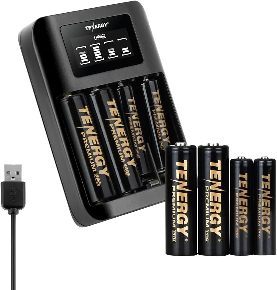 Tenergy Premium Pro AAAA NiMH Batteries, 4 Pack