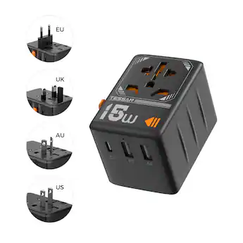 Tessan Universal Power Strip Adapter