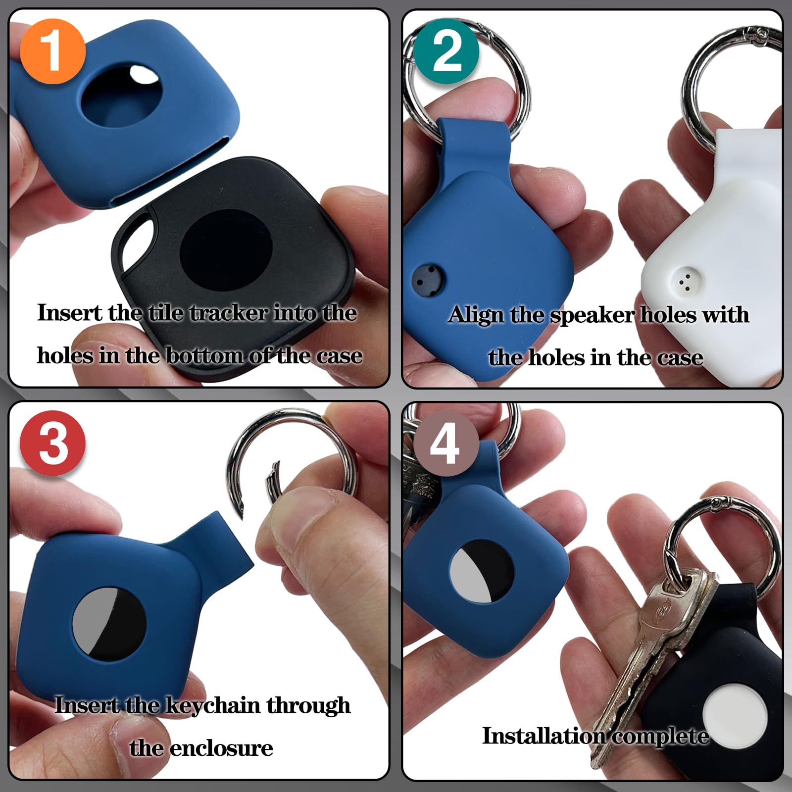 Tile Mate (2022) - Key Finder with Keyring Hole