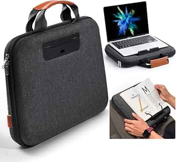 toLuoway Laptop Sleeve for 13-14" 2-in-1