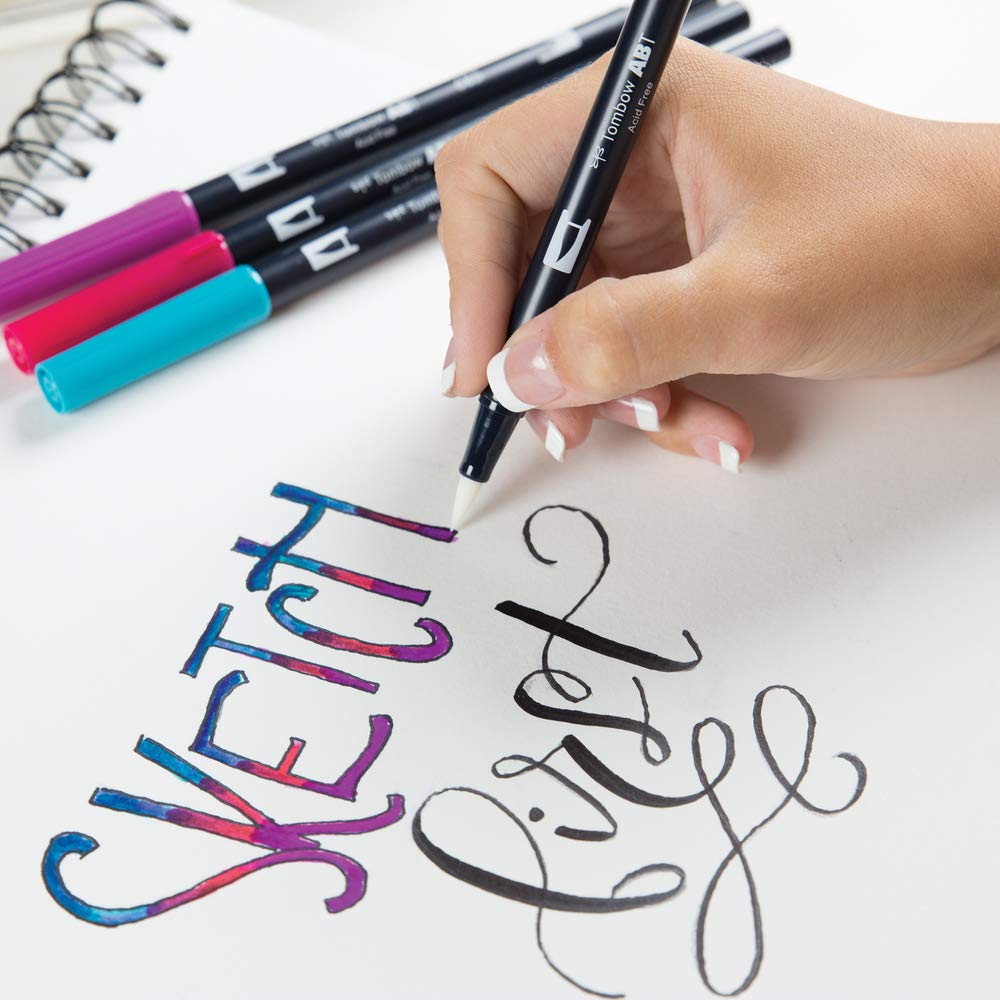 Tombow Beginner Lettering Kit with Brush Pens