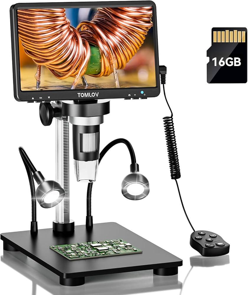 TOMLOV Digital Microscope 1080P HD