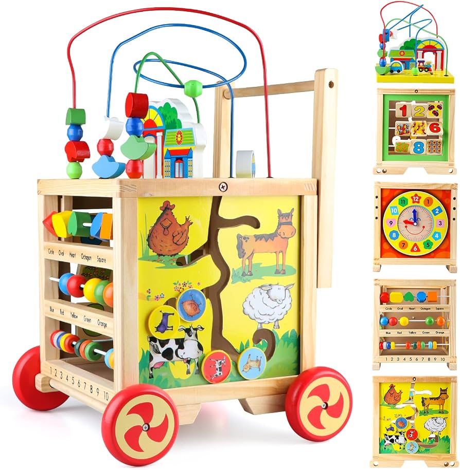 TOOKY 6-in-1 Baby Activity Cube