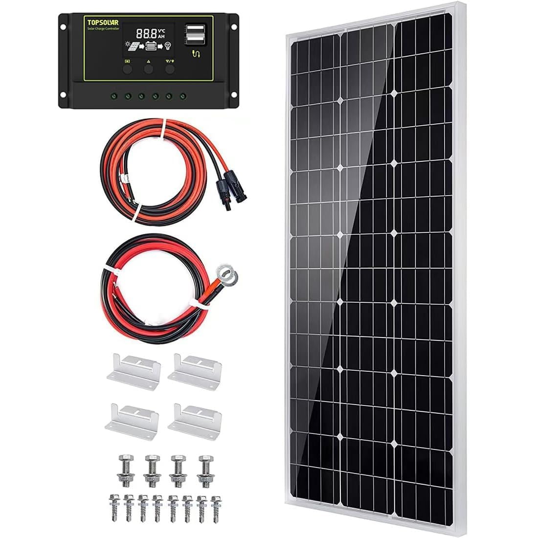 Topsolar 100W Monocrystalline Solar Panel