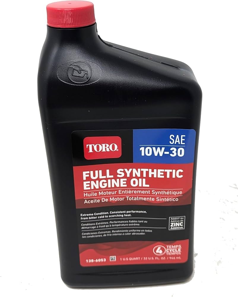 Toro 596922 4-Cycle Engine Oil