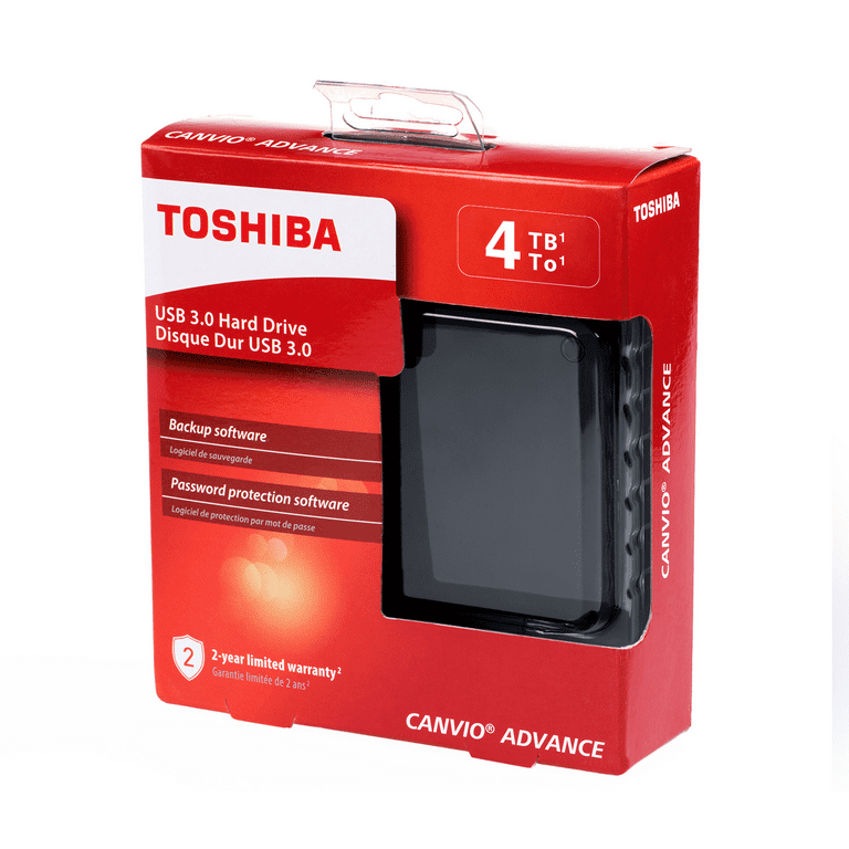 Toshiba Canvio Advance 4TB Portable Hard Drive