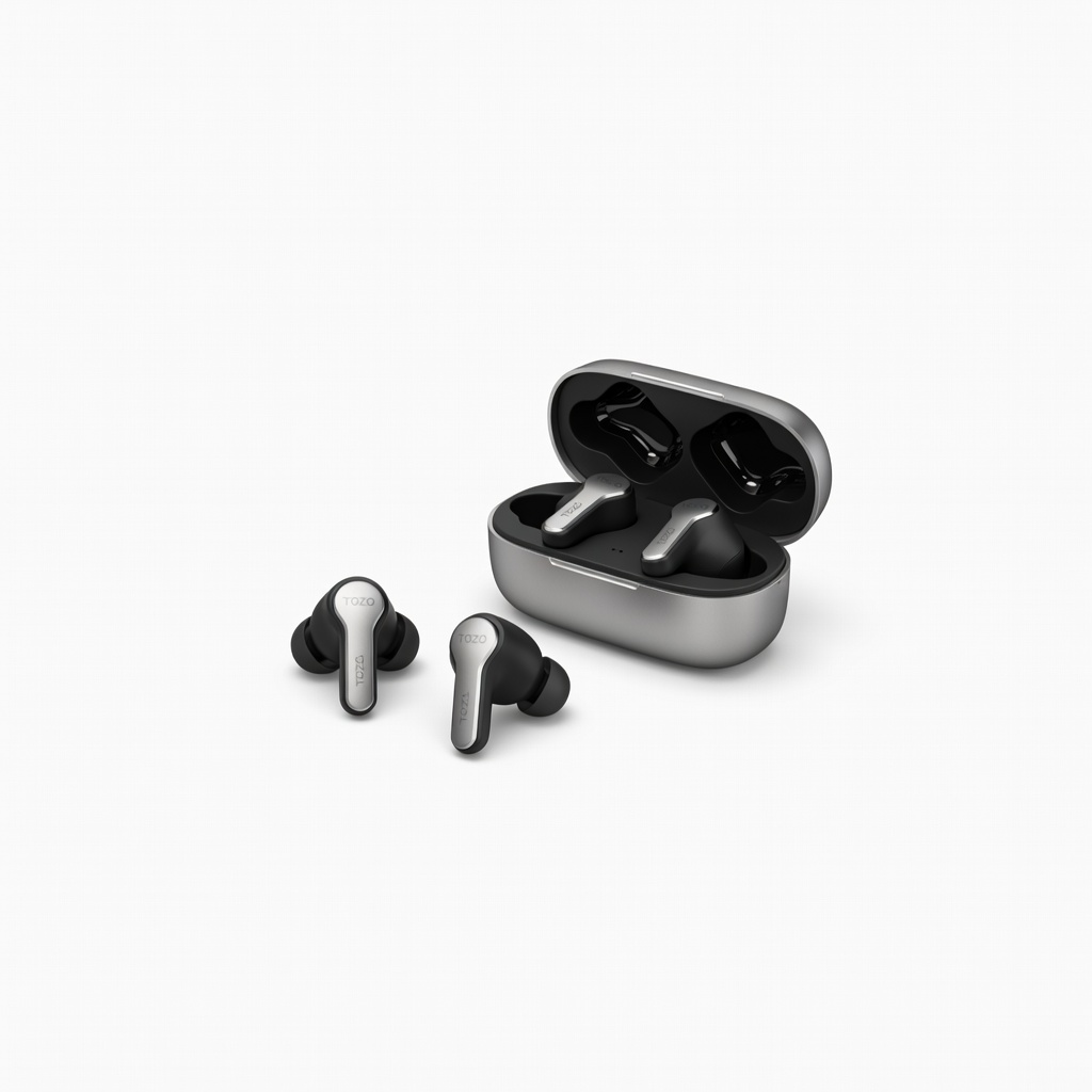 TOZO NC9 Hybrid Active Noise Cancelling Earbuds