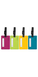 Travelon Luggage Tag Set of 4
