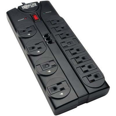 Tripp Lite 12-Outlet Surge Strip (ASIN: B0000517O1), 2880 Joules