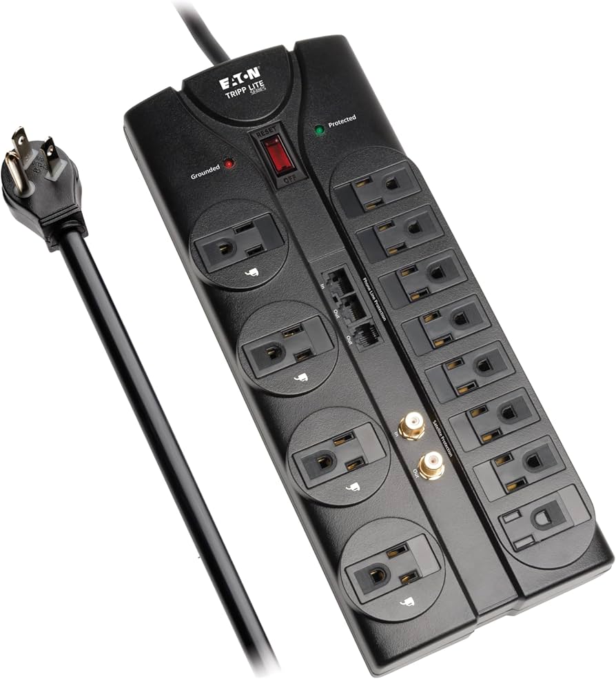 Tripp Lite Protect It! TLP1208SAT 12-Outlet