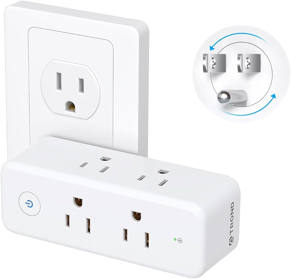 Trond 6-Outlet Surge Protector with USB