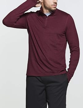 TSLA Men's Moisture Wicking 1/4 Zip Sweatshirt