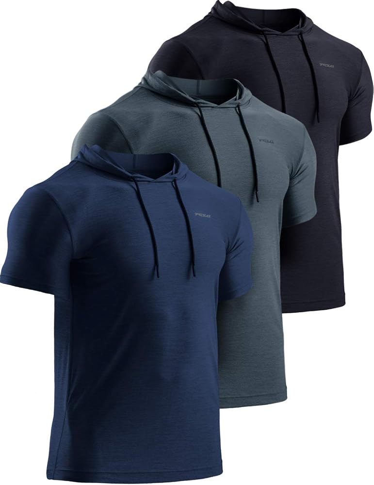 TSLA Men's Performance Dry-Fit Hoodie
