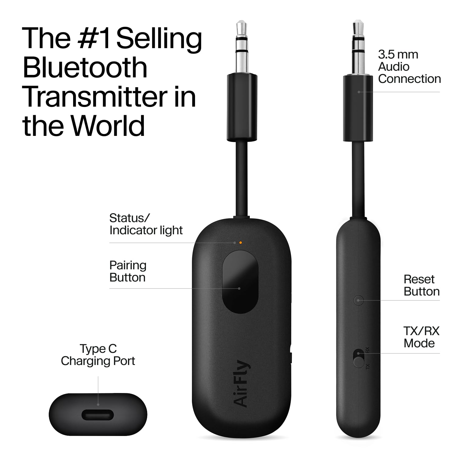 Twelve South AirFly Pro Bluetooth Audio Transmitter