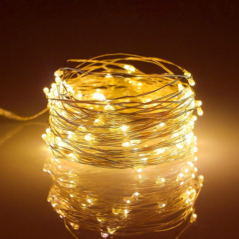 Twinkle Star Battery Operated LED Fairy String Lights (10ft, 30 LEDs)