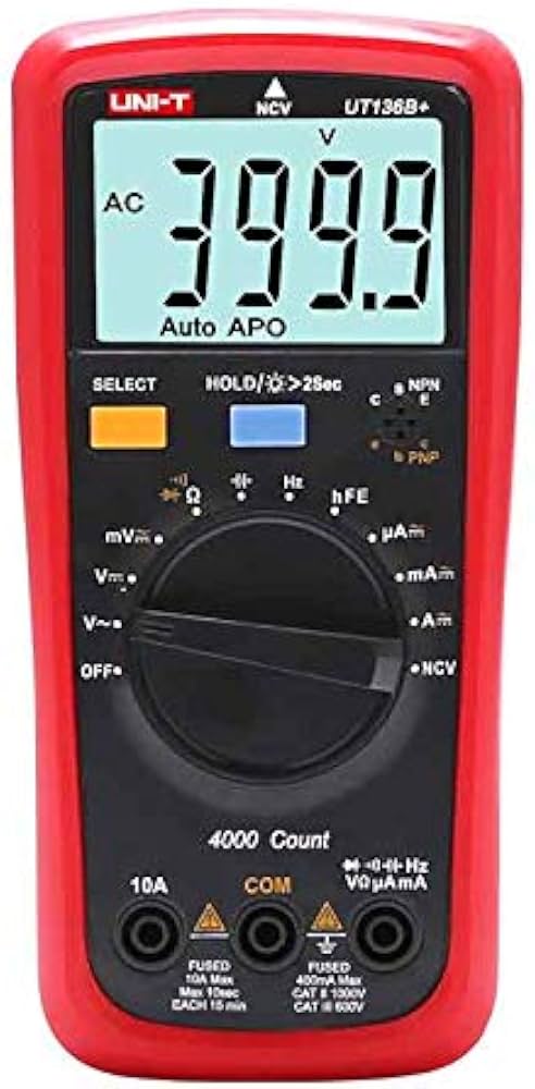 UNI-T UT136B+ Auto-Ranging Multimeter