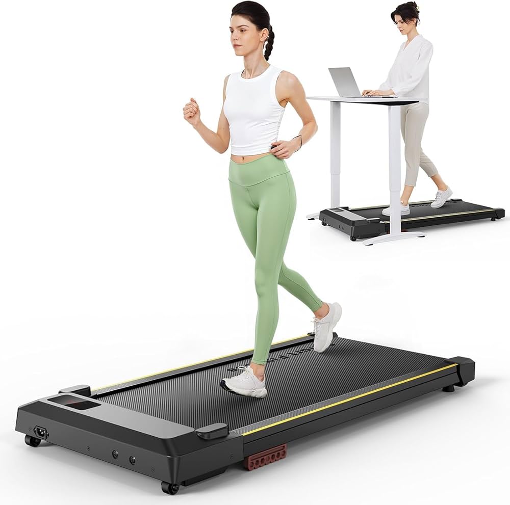 UREVO 2 in 1 Under Desk Treadmill Walking Pad