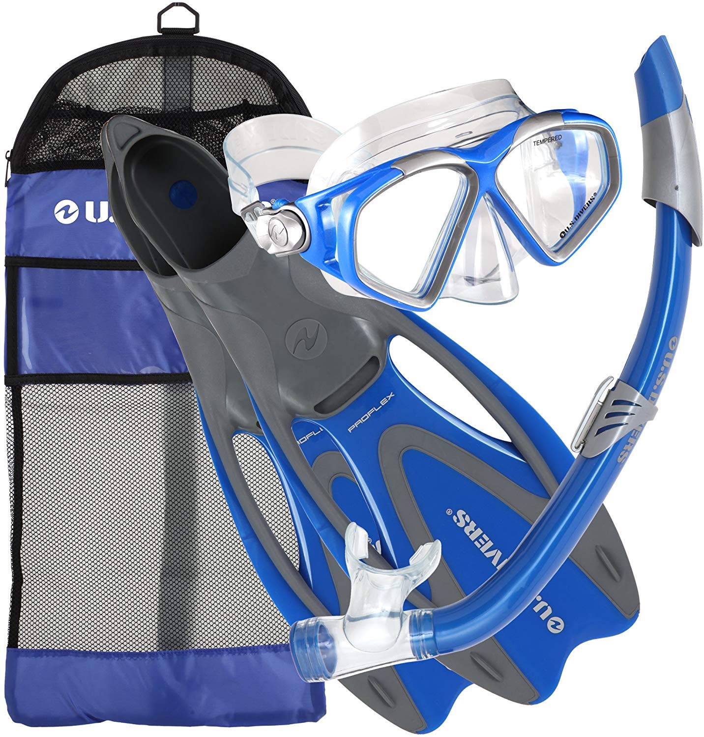 US Divers Trek II Snorkel Set