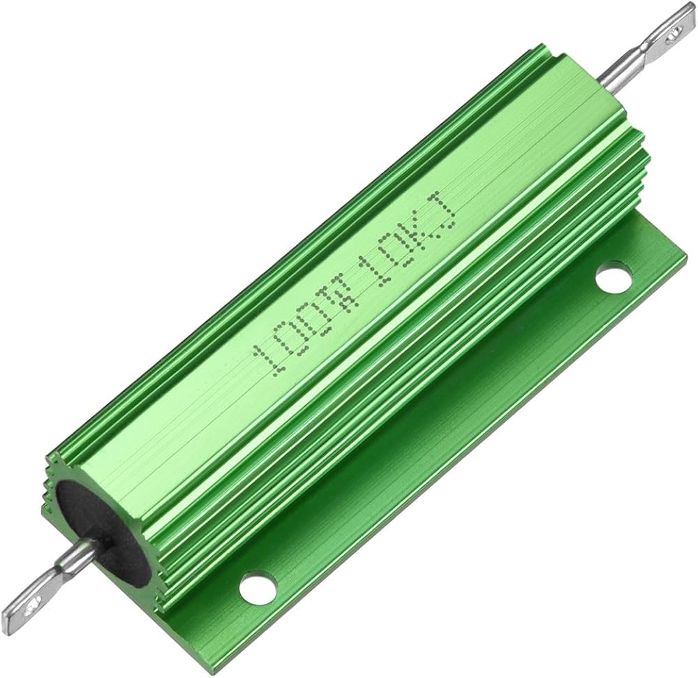 uxcell 10Pcs 10 Ohm 10W Aluminum Housed Resistors