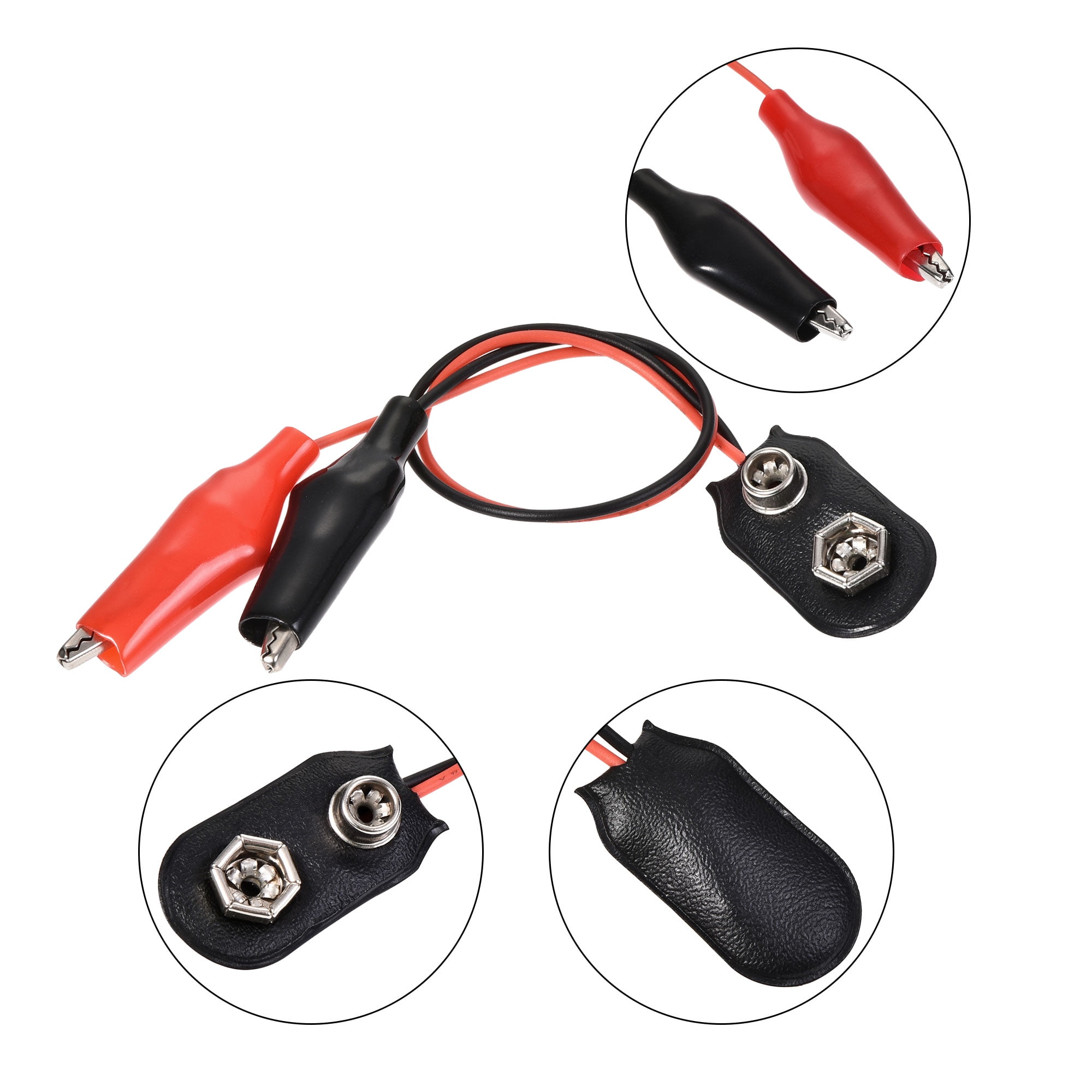 uxcell 10Pcs 9V Battery Snap Connectors
