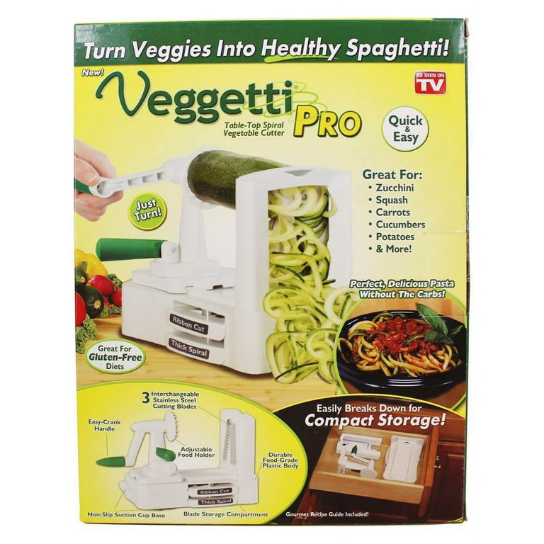 Veggetti Pro Tabletop Spiralizer