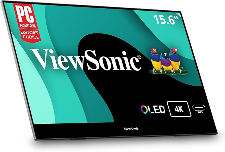ViewSonic VX1655-4K-OLED 15.6-inch 4K Portable OLED Monitor