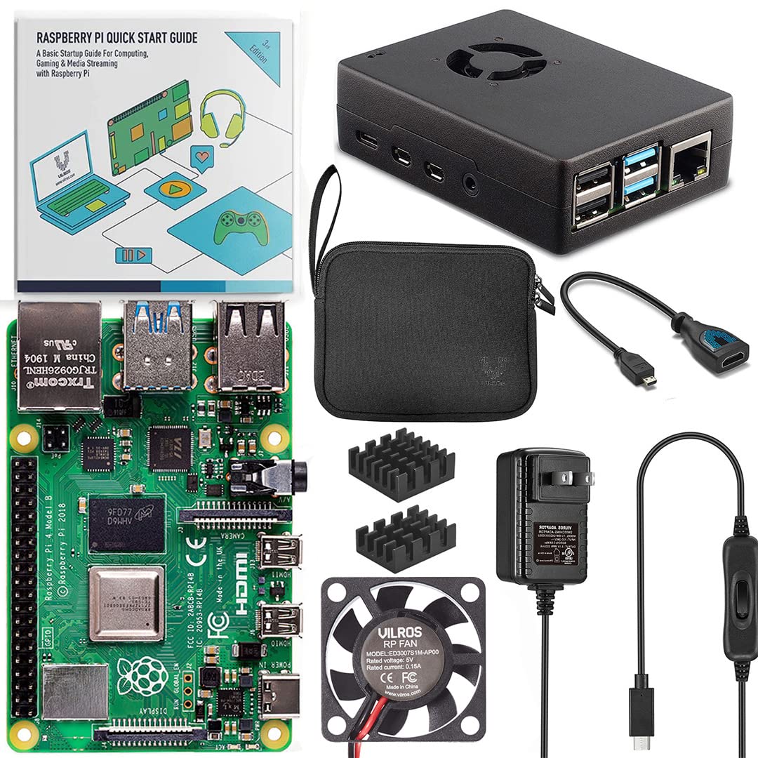 Vilros Raspberry Pi 4 Starter Kit 8GB