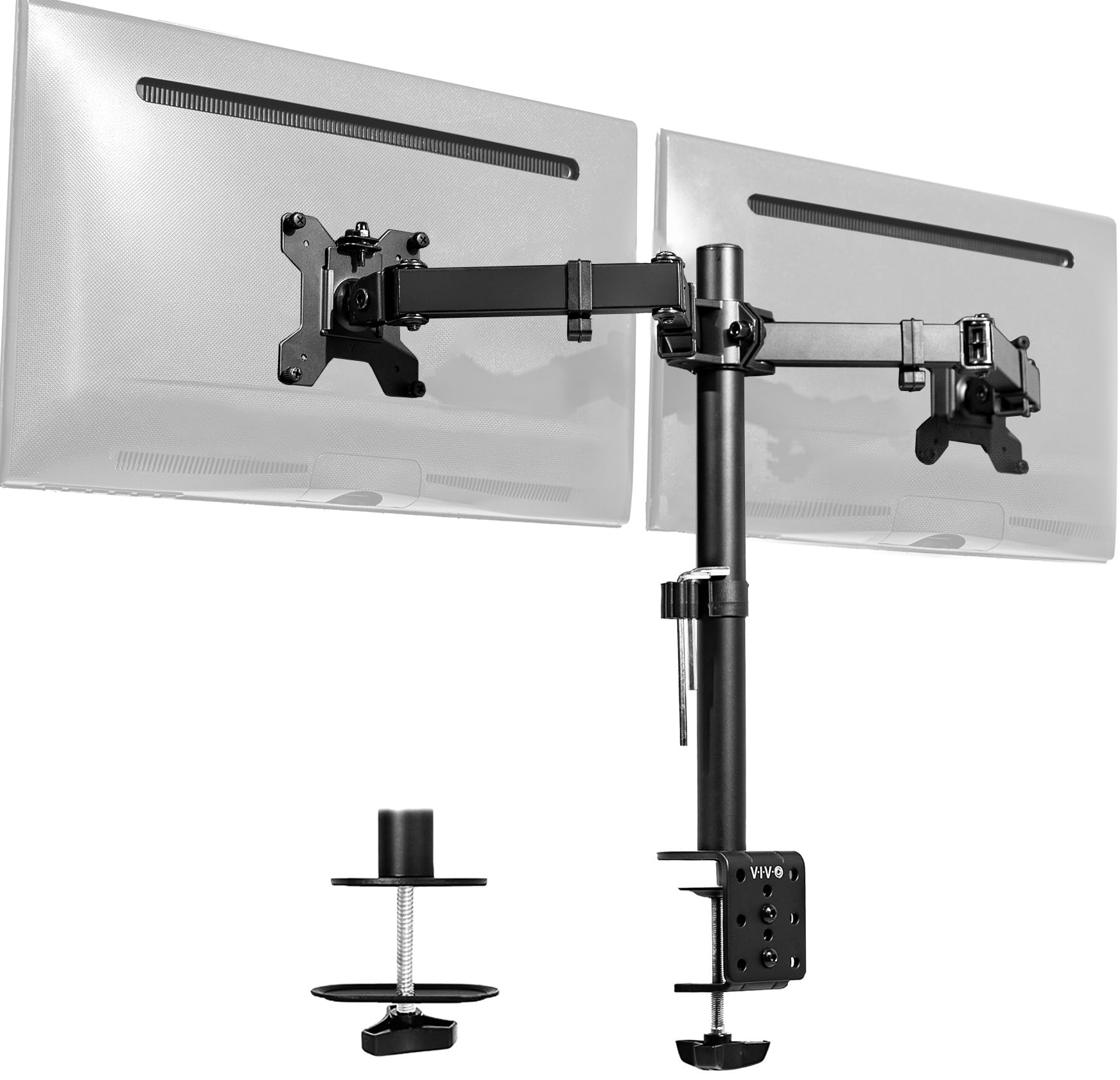VIVO Dual Monitor Desk Mount (STAND-V002)