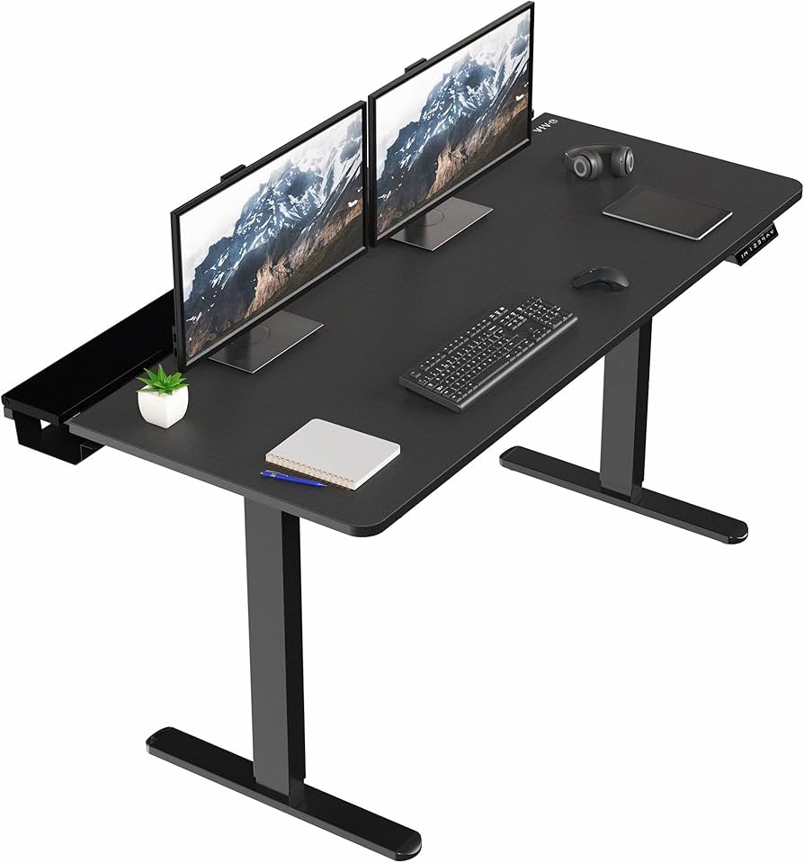 VIVO Electric Desk + Neo Chair Gaming/Office Hybrid Bundle (2026)