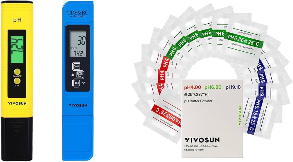 VIVOSUN Refractometer with Calibration Solution