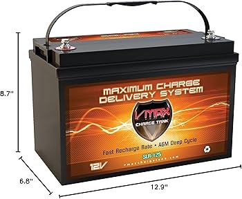 VMAXTANKS SLR125 12V 125Ah AGM