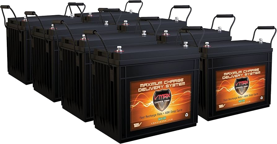 VMAXTANKS VMAX SLR155 6V 12Ah AGM Battery