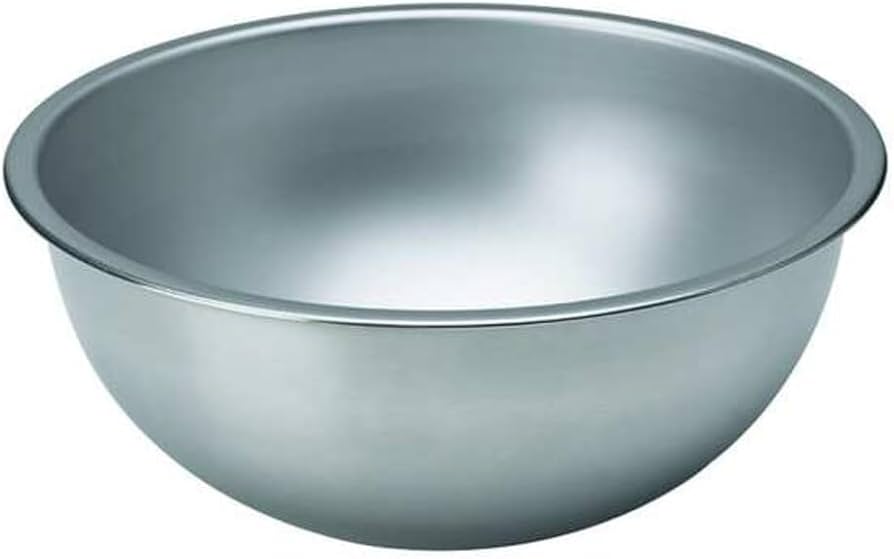 Vollrath 5-Quart Heavy-Duty Stainless-Steel Mixing Bowls, Set of 5