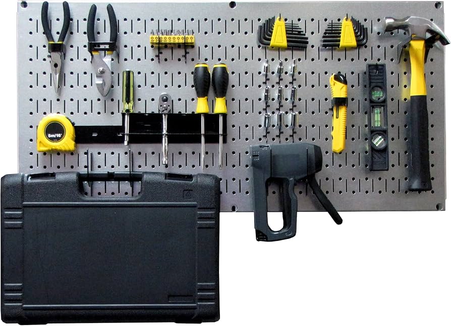 Wall Control 10-Slot Pegboard Organizer