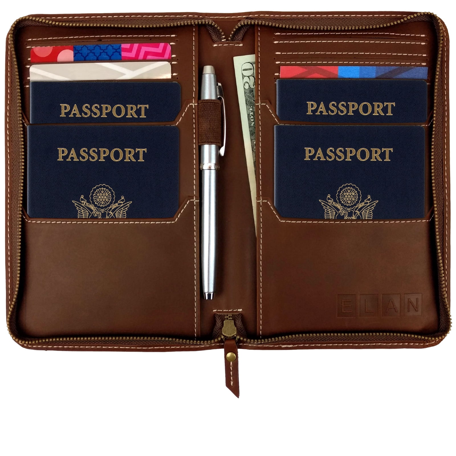Walnut Studiolo Ohio Traveler Wallet Kit