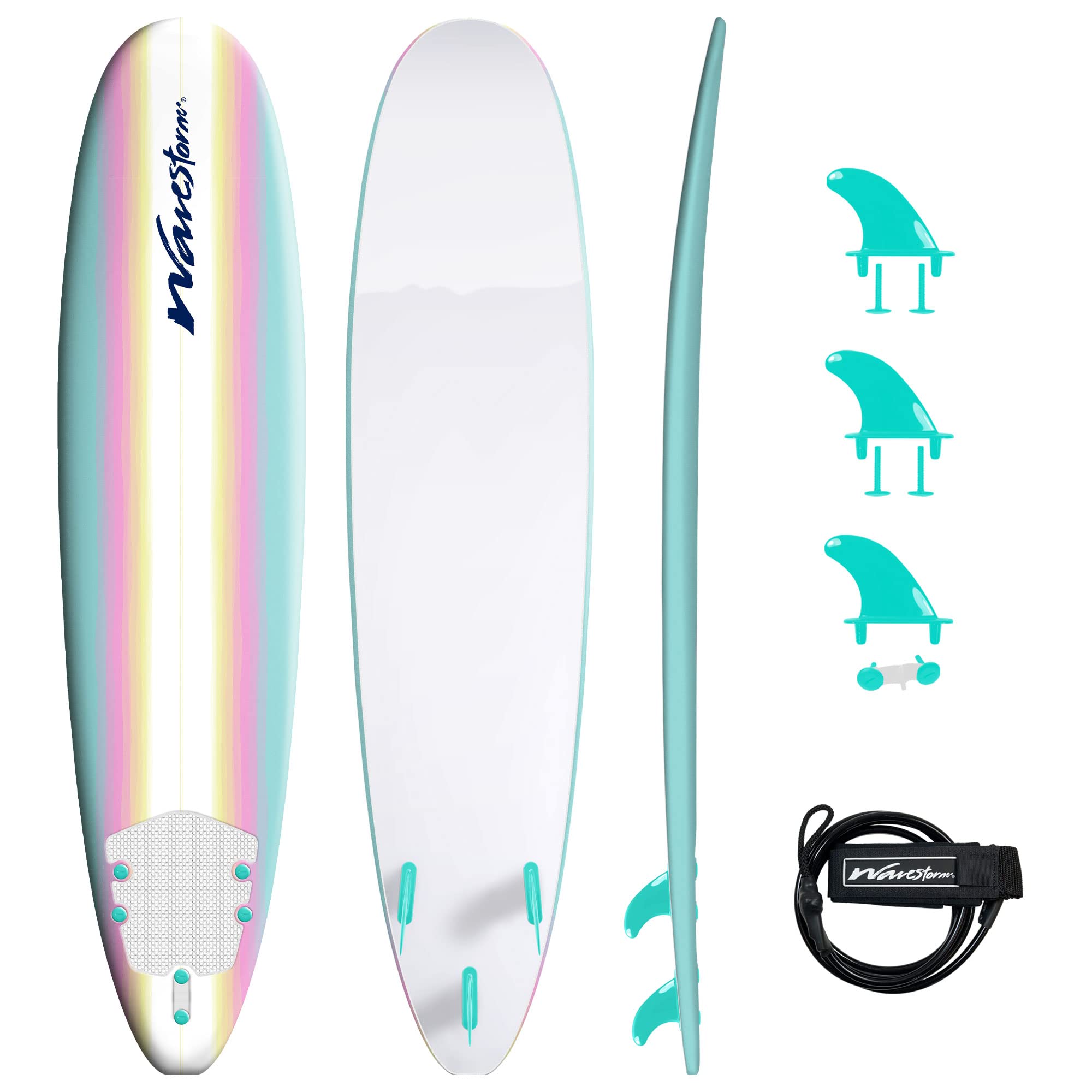 Wavestorm 8ft Classic Complete Surfboard